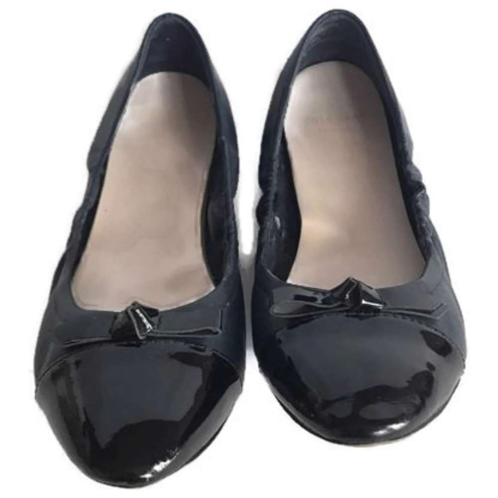 ⬇SALE Cole Haan Tali Bow Ballet Flats Patent Tips